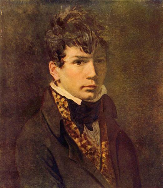 Portrait of the Young Ingres - Жак-Луї Давід