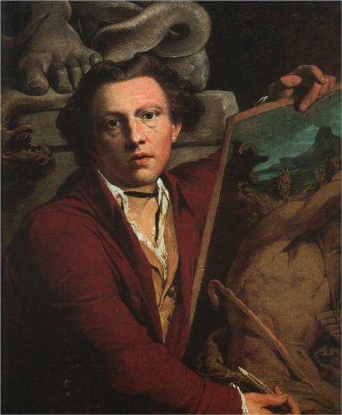 Self Portrait, 1803 - Джеймс Баррі