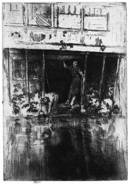 Pierrot, 1889 - James McNeill Whistler