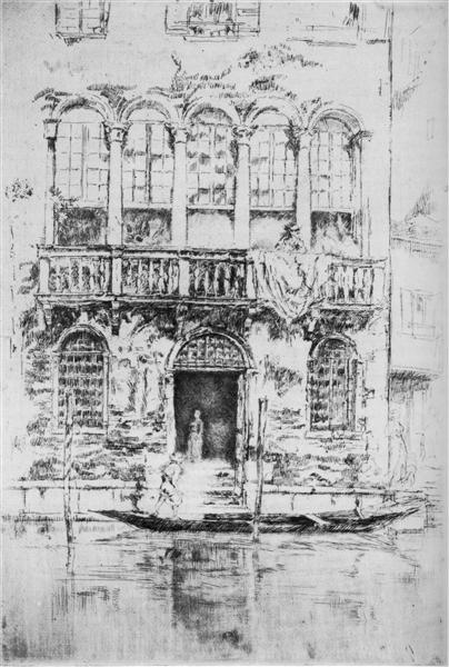 The Balcony, 1879 - 1880 - James Abbott McNeill Whistler