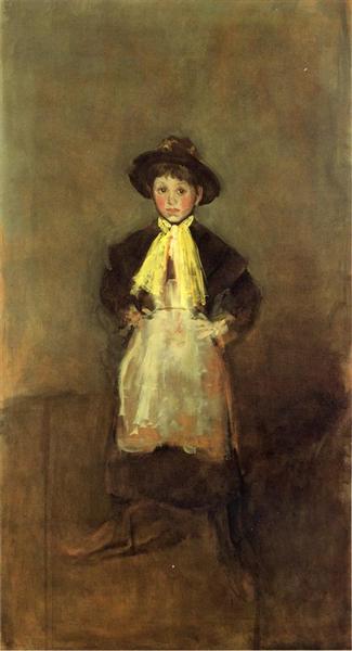 The Chelsea Girl, 1884 - Джеймс Эббот Макнил Уистлер