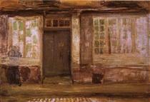The Priests Lodging - Dieppe - James Abbott McNeill Whistler
