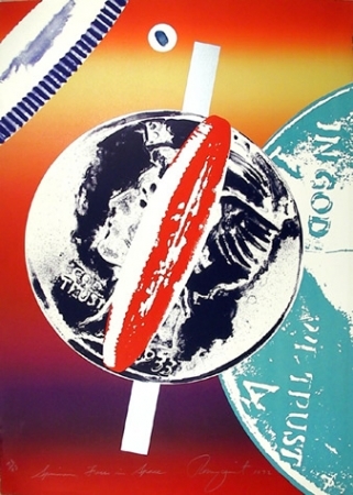 Spinning Faces in Space - James Rosenquist