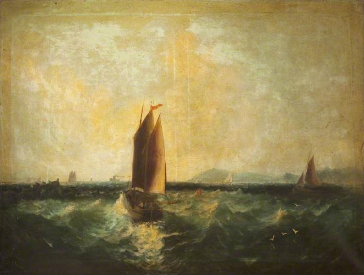 Off Ramsey Bay, 1886 - James Webb