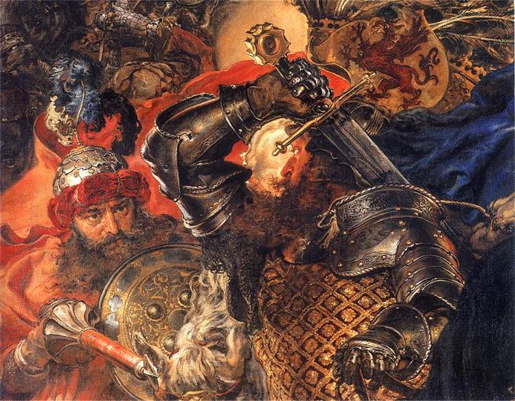 Грюнвальдська битва (деталь) - Ян Матейко
