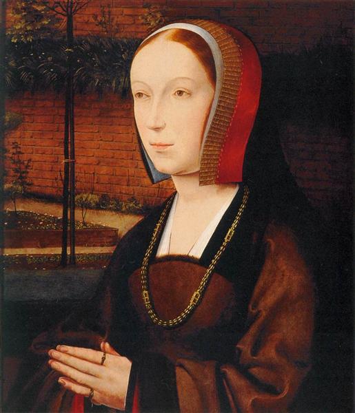 Retrato femenino de un donante, c.1505 - Jan Provost