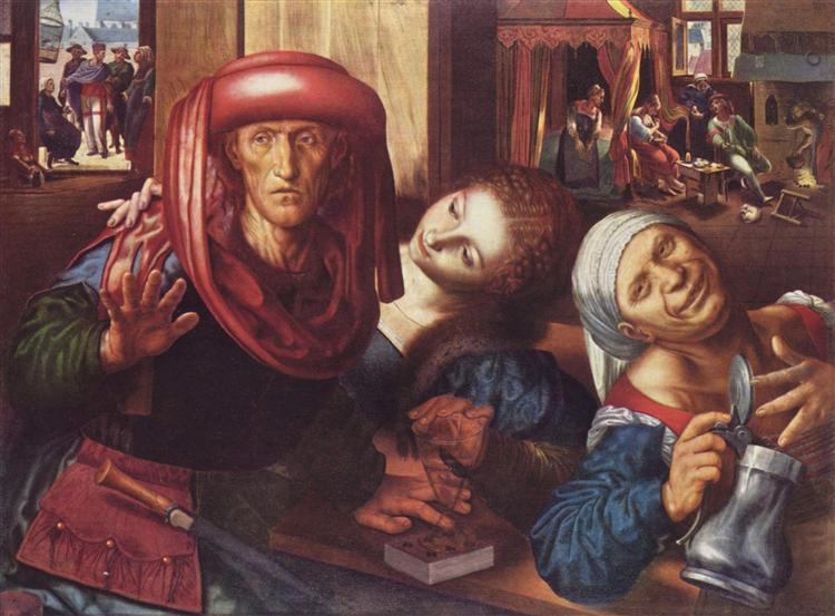 Risky society, c.1545 - c.1550 - Ян ван Гемессен