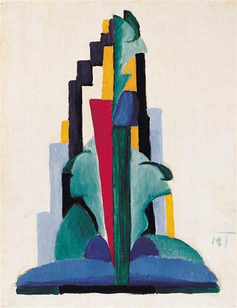 Composition, 1925 - Janos Mattis-Teutsch