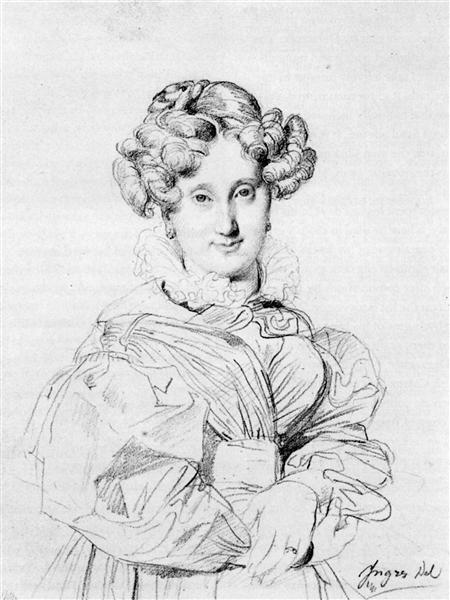 Madame Louis François Godinot, born Victoire Pauline Thiolliere de L'Isle - Jean Auguste Dominique Ingres