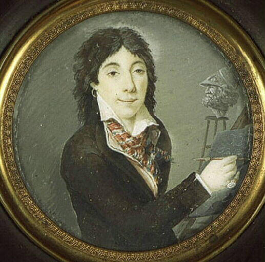Portrait of the artist Delon - Jean Auguste Dominique Ingres