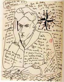 Self-Portrait in a letter to Paul Valéry - Jean Cocteau