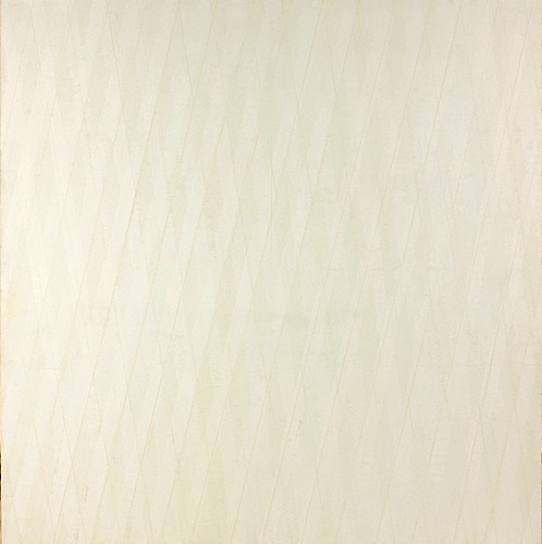 Grille-Color Branc II, 1983 - Jean Degottex