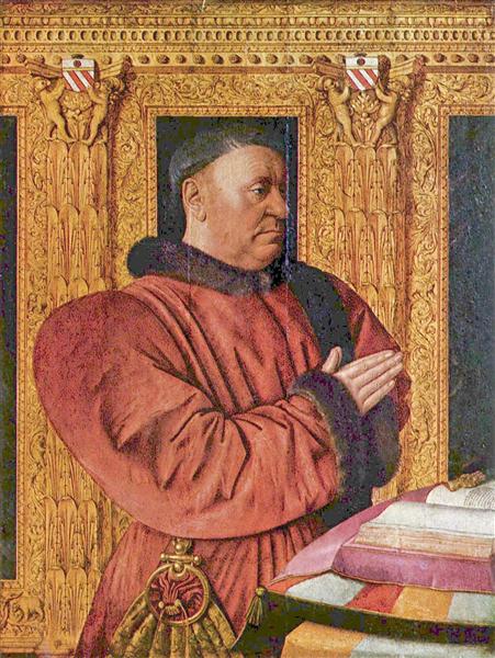 Portrait of Guillaume Jouvenel des Ursins, the Chancellor of Charles VII, c.1460 - Жан Фуке
