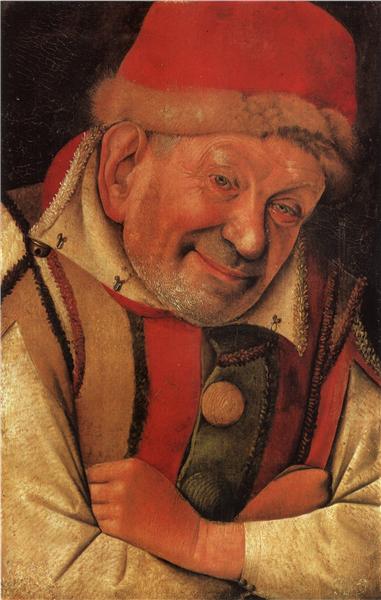 Portrait of the Ferrara Court Jester Gonella, c.1442 - Жан Фуке