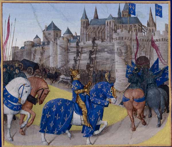 Taken in Tours in 1189, 1455 - 1460 - Jean Fouquet