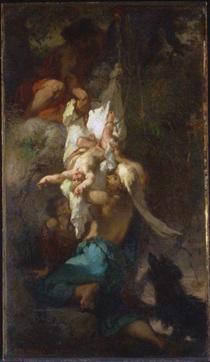 Oedipus Taken Down from the Tree - Жан-Франсуа Мілле