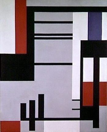 Composition orthogonale, 1930 - Jean Hélion