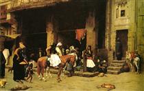 A Street Scene in Cairo - Jean-Léon Gérôme