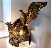 Dying Eagle of Waterloo - Jean-Léon Gérôme