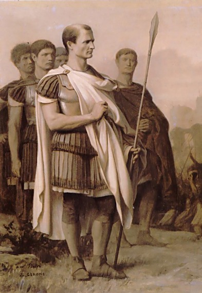 Julius Caesar and Staff - 讓-里奧·傑洛姆