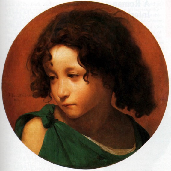 Portrait of a Young Boy - Жан-Леон Жером