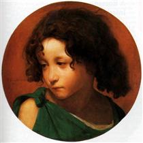 Portrait of a Young Boy - Jean-Leon Gerome
