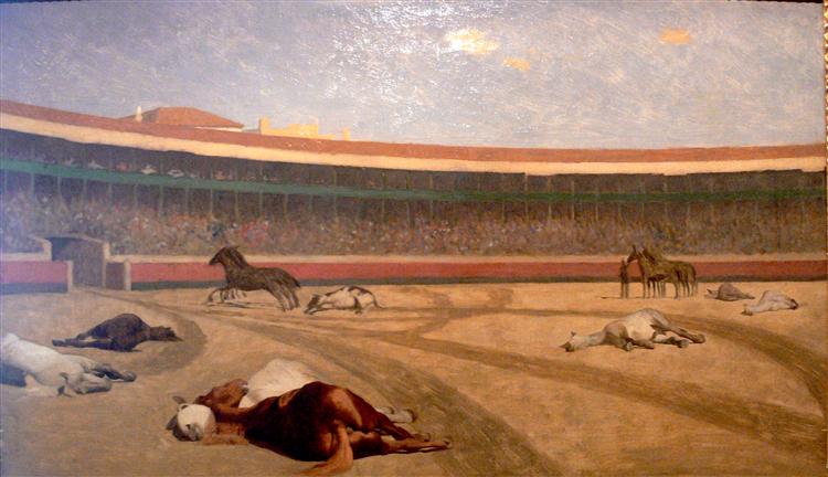 The End of the Corrida, c.1870 - Jean-Léon Gérôme