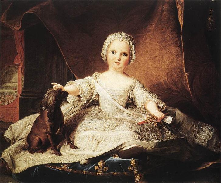 Portrait de Madame Maria Zeffirina, 1751 - Jean-Marc Nattier