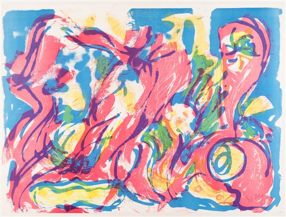 Machine pour Toulouse Lautrec, 1991 - Jean Messagier
