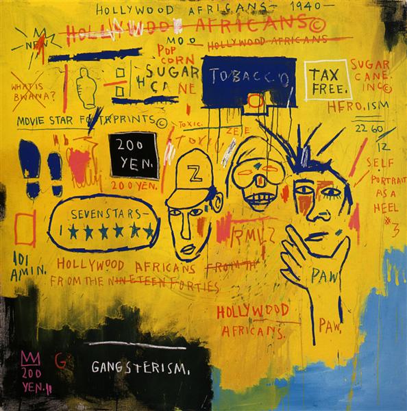 Hollywood Africans, 1983 - Jean-Michel Basquiat