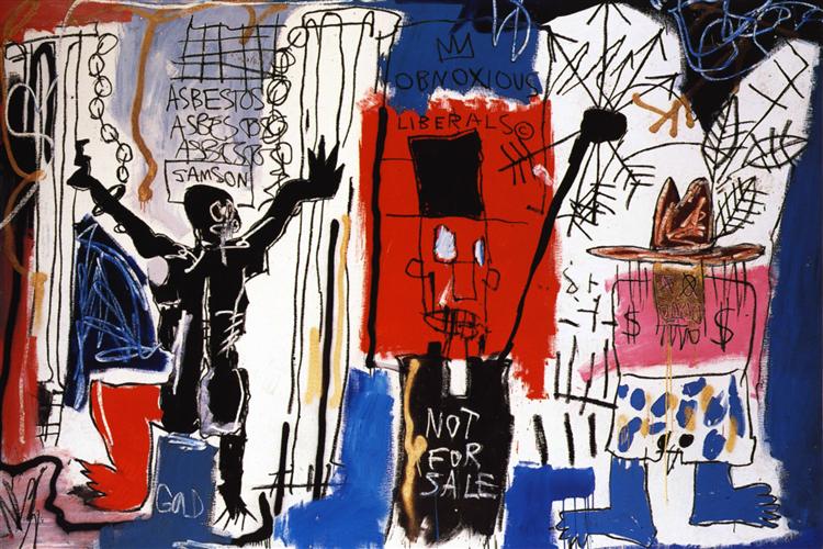 Obnoxious Liberals, 1982 - Jean-Michel Basquiat