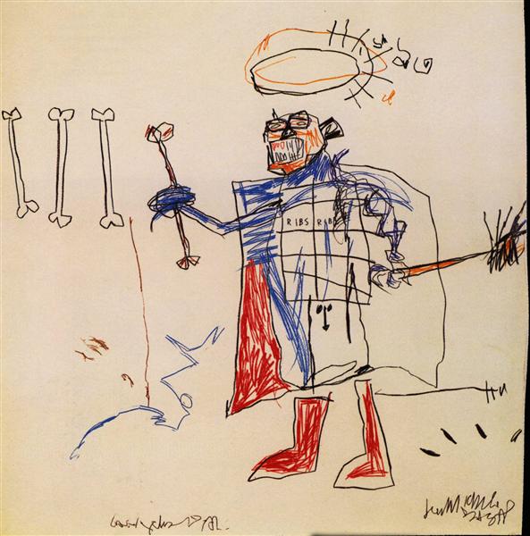 Ribs, Ribs, 1982 - Jean-Michel Basquiat