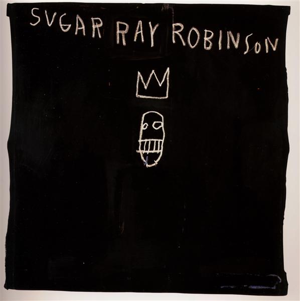 Sugar Ray Robinson, 1982 - Jean-Michel Basquiat