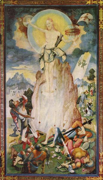 A Ressurreição de Cristo, 1519 - Jörg Ratgeb