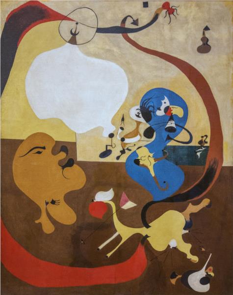 Dutch Interior II, 1928 - Joan Miro
