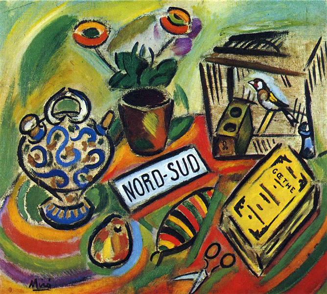 North South, 1917 - Joan Miró
