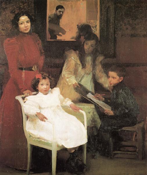 My Family, 1901 - Joaquín Sorolla y Bastida
