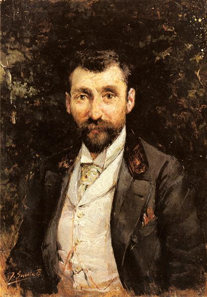 Portrait of a Gentleman - Joaquín Sorolla y Bastida