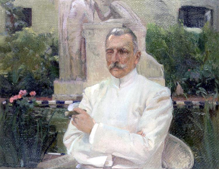 Portrait of D. Amalio Gimeno, 1919 - 霍金‧索羅亞