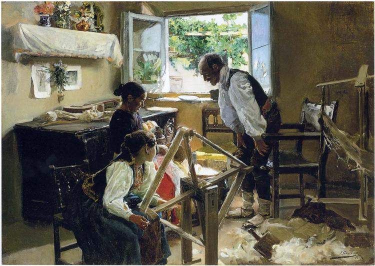 The suckling child, 1894 - Хоакин Соролья