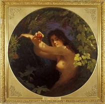 Eve with a Pomegranate - Johann Koler