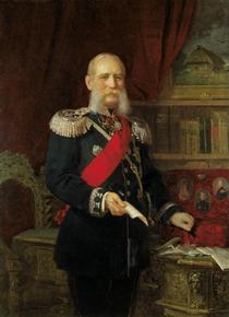 Portrait of Dr. Philipp Karell, Emperor's Physician - Йоган Келер