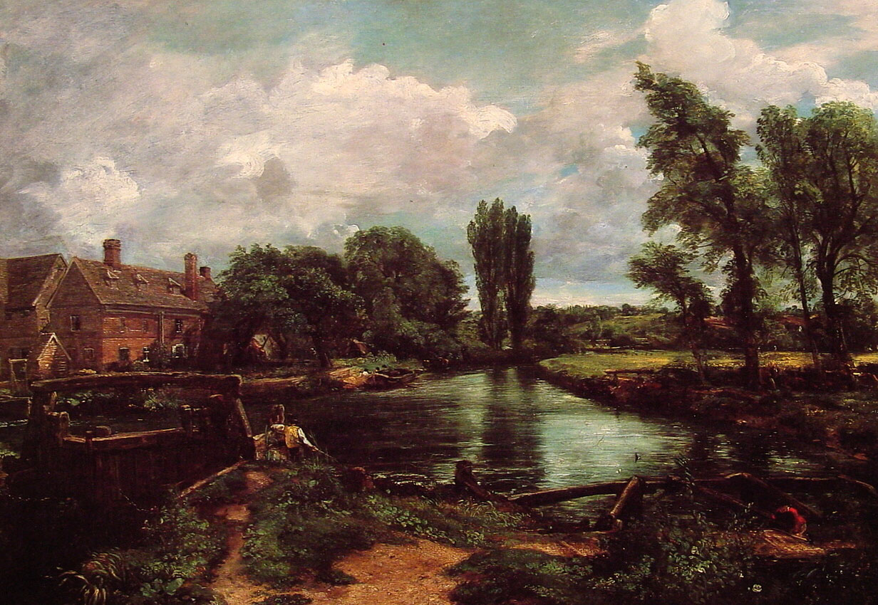 Flatford Mill from a Lock on the Stour, 1811 John