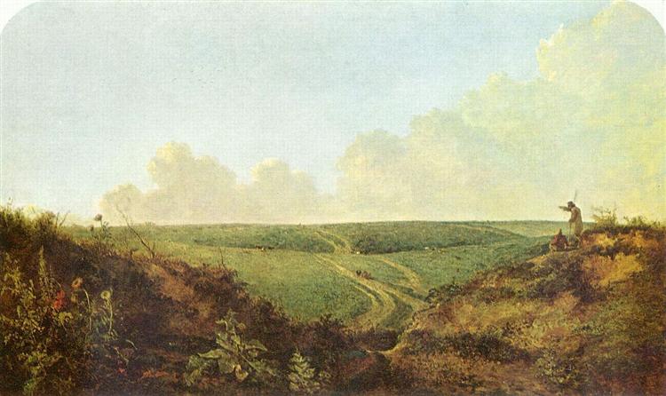 Mousehold Heath, Norwich, 1818 - 1820 - Джон Кром