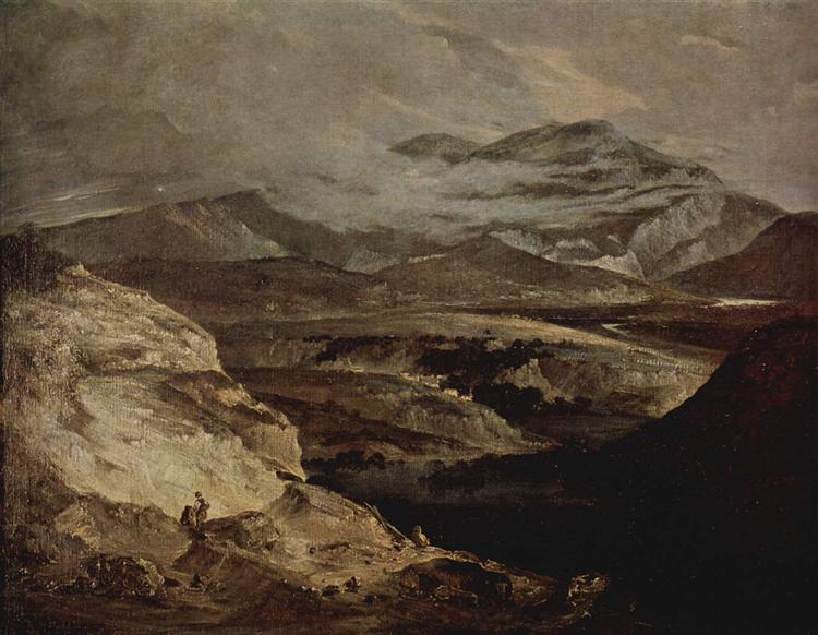 Slate Quarries, 1805 - Джон Кром