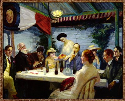 Yeats at Petitpas, 1910 - John French Sloan