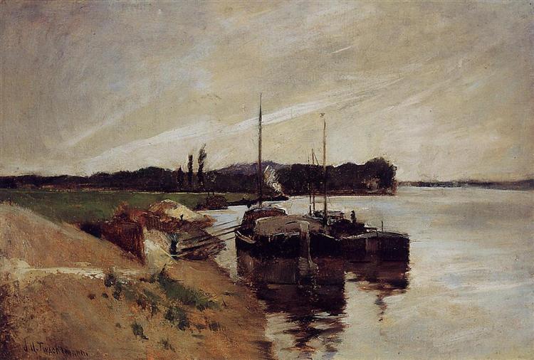 Mouth of the Seine, 1884 - John Henry Twachtman