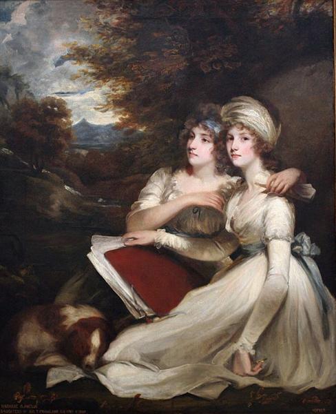 The Frankland Sisters, 1795 - Джон Хопнер