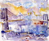Brooklyn Bridge - Джон Марин
