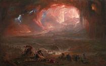 The Destruction of Pompei and Herculaneum - Джон Мартин